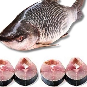 Fresh Rui Fish Cut Pieces (Rui Steak Cut)